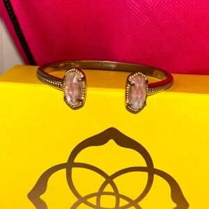 Kendra Scot rose gold bracelet